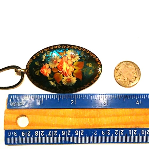 ⏳SALE *RARE Russian Lacquered Hand-Painted VINTAGE - Picture 6 of 8